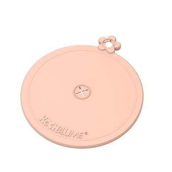 Glasabdeckung altrosa