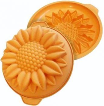 Große Silikonbackform - Sonnenblume