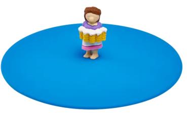 Glasdeckel Biergarten mit Maßkrug