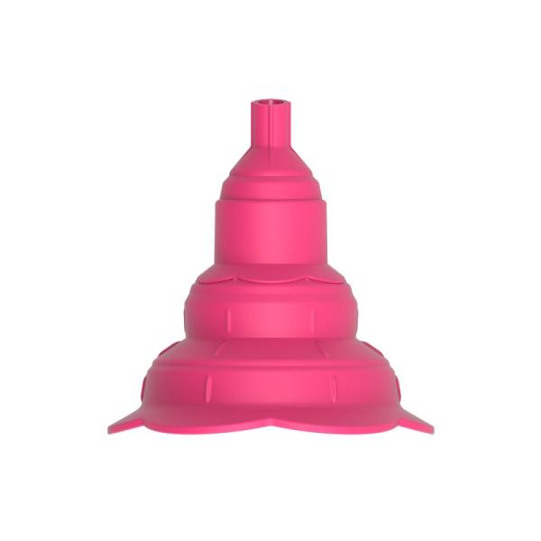 Falttrichter pink