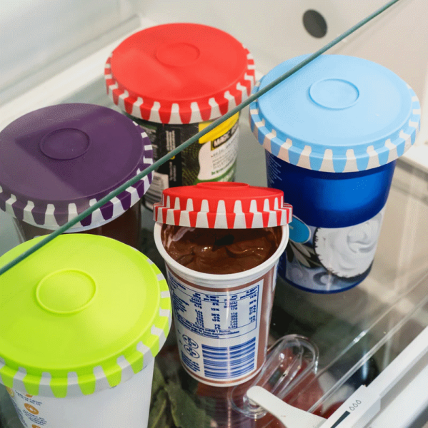 1Click-Deckel im Kühlschrank